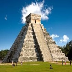 Historical Pyramid located in Tulum, Mexico